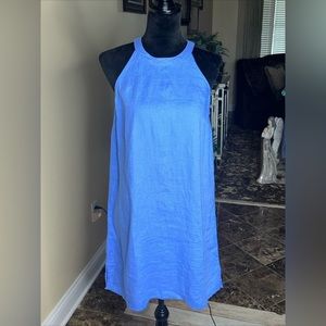 EUC, ANTIBES BLANC 💯 linen dress